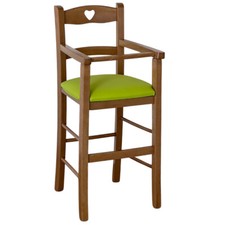 Chaise Haute en Bois Noyer