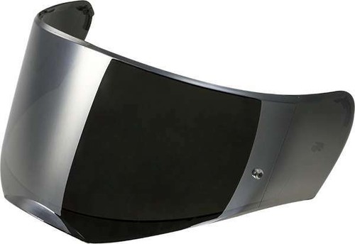 Visière iridium argent - argent, avec
