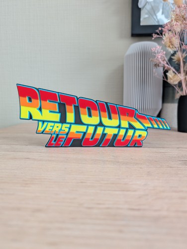 Logo retour vers futur - le,