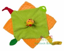 Doudou Toucan BABYMOOV  vert orange Jungle-Doo