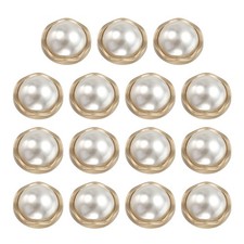 15 Boutons En Métal 15mm