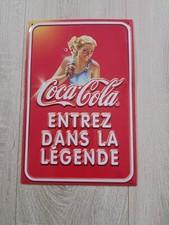 Cadre Plaque métal "Coca