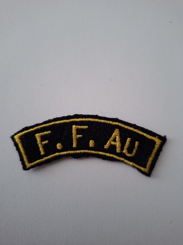 Insigne tissu au autriche - f.f.au,