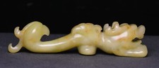 10CM Old Dynasty Natural Jade
