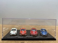 COFFRET DE 4 ALPINE A110 TOUR DE CORSE 1969 1970 1972 1973 EN BOITE 1/43 AG L10