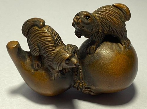 Sculpture japonaise bois - sculpture,