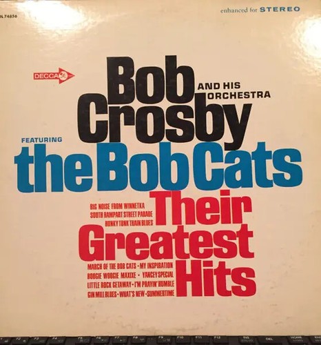 Decca 74856 bob crosby - lp,
