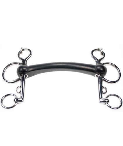 Morsure pelham vulcanite - pelham, en