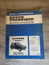 Revue technique automobile Citroën Dyane 4 tous modeles moteur 425 cc