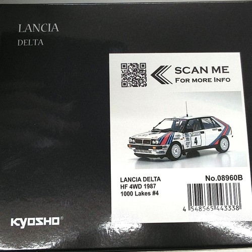 Kyosho lancia delta - kyosho, 1/18