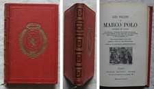 LES RECITS DE MARCO POLO (Dreyfous XIXème) Reliure "Lycée de Lyon"