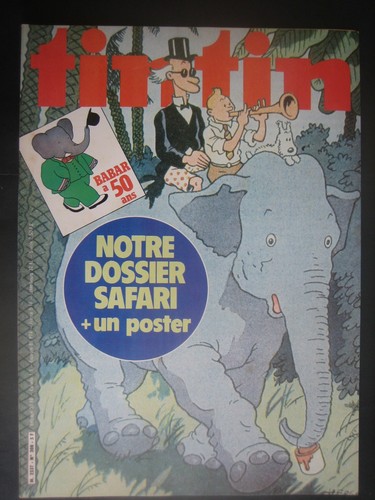 Journal tintin 1978 couv - journal, de
