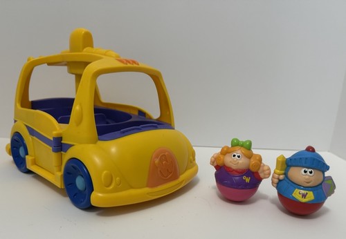Yellow bus playskool - bus, weebles