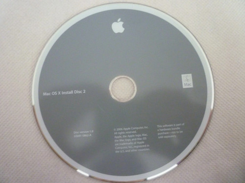 Mac install disc 2 - install,