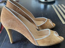 Escarpins Daim  Camel mellow