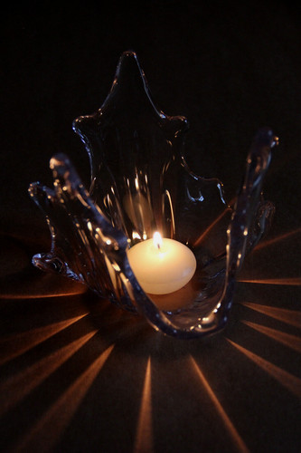 Vide poche flammes cristal - vide-poche,