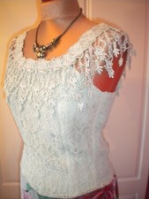 ** BUSTIER EVALINKA EN DENTELLE T/ 40  EXTENSIBLE ETAT NEUF