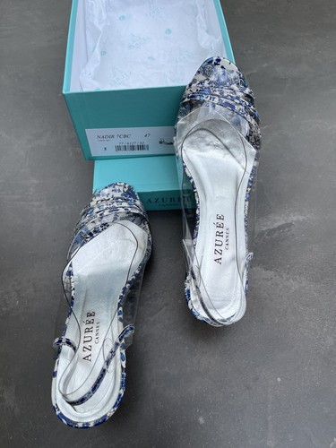 Chaussures talons azurée - talons,