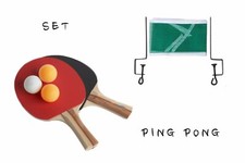 Set Ping Pong Raquette +