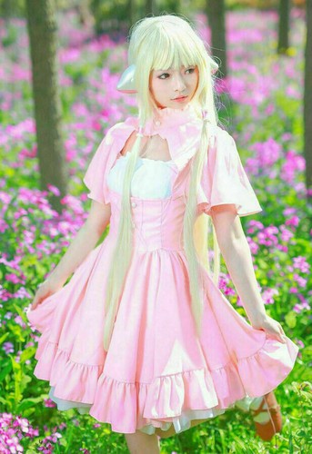 Chobits chi cosplay costume - chi,