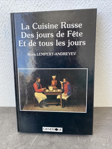 Ancien livre cuisine russe - ancien,
