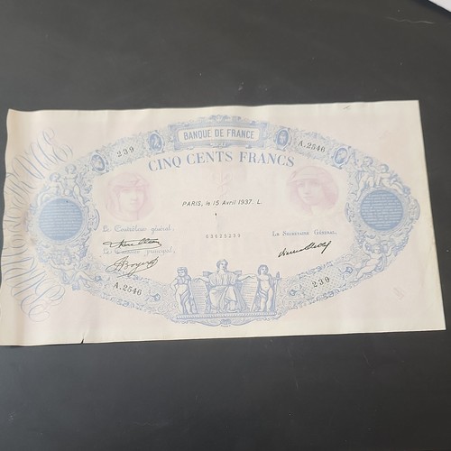 Banque france billet - france, 500