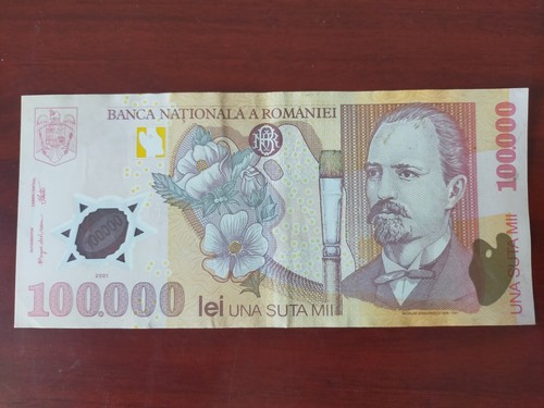 Roumanie billet 100000 - , lei