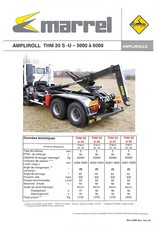 ANDRÉZIEUX -BOUTHÉON ( 42 ) MARREL AMPLIROLL THM 20 SU / PROSPECTUS  100 g  2009