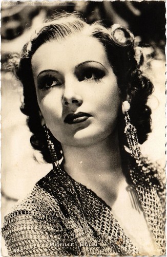 Cpa mireille balin film - ak,