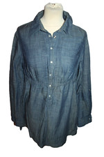 HAUT TUNIQUE JEANS FEMME