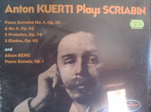 Anton Kuerti-SCRIABIN/BERG -