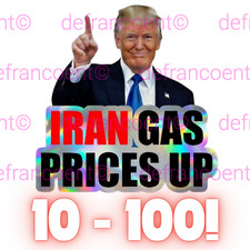 Gas Stickers Trump I Did That