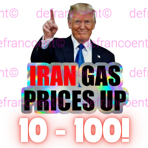 Gas stickers trump did that - stickers,