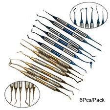 6 pièces spatule de remplissage en résine composite dentaire spatule...