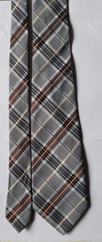 Cravate tergal rp grise - cravate,