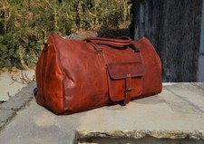 Sac de voyage femme vintage en