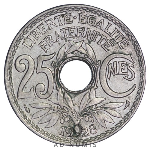 France centimes 1928 - france, 25