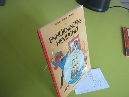Tintin enhorningens hemlighet - tintin,
