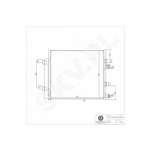 Condensateur climatisation - condensateur, de