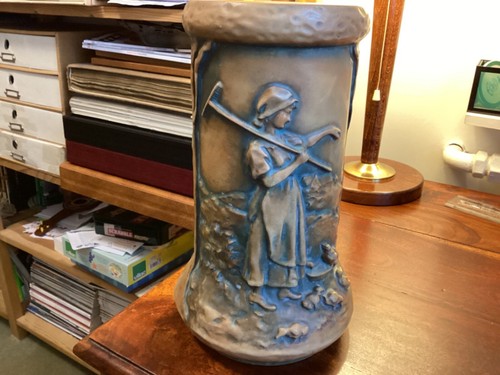 Grand vase gres fin - en,
