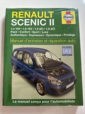Manuel Neuf Haynes Renault Scénic II 1.4 1.6 16V 1.5 dCi 1.9 dCi Authent Luxe