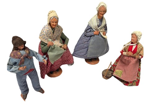 Lot grands santons de - grands,