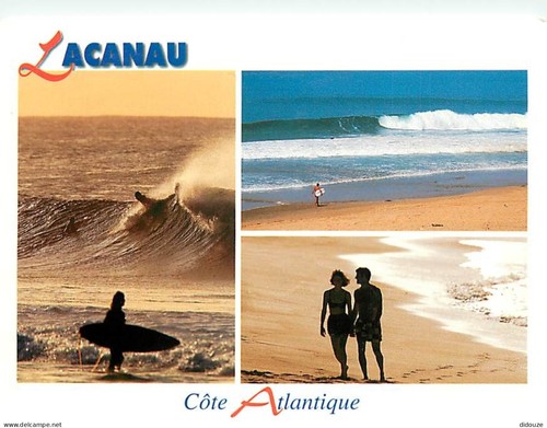 Carte postale lacanau - carte,
