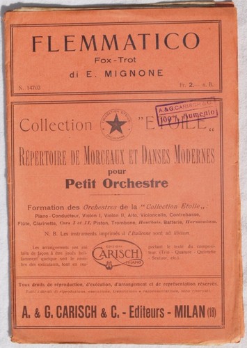 Mignone flemmatique musique - e.,