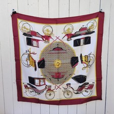 Carré Hermès, soie, Les