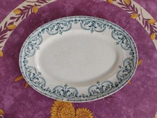 Plat Ovale ancien Terre de Fer