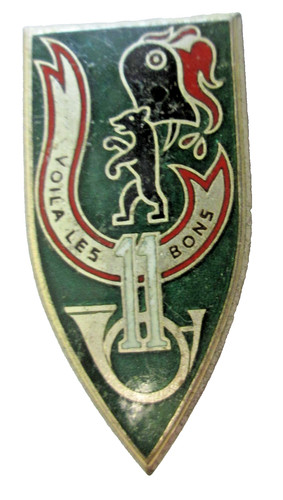 11eme régiment chasseurs - régiment, de