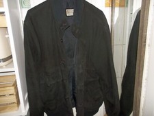 blouson en peau italien noir L