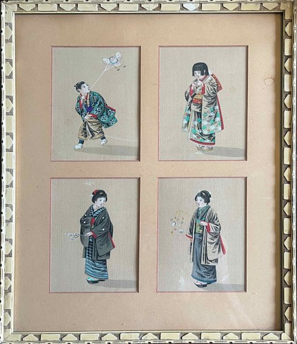 Tableau ancien personnages - ancien, 4x