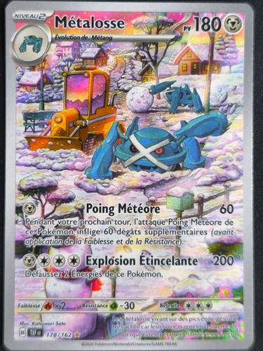 Carte pokémon métalosse - pokémon, ar